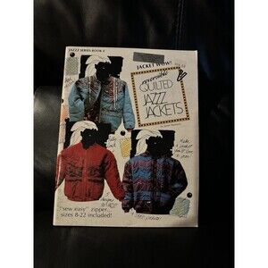 Reversible Quilted Jazzz Jackets Book 4 Sizes 8-22 Janet Rostocki Craft Easy